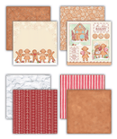Craft Consortium Gingerbread Party 8x8 Paper Pad | CCLPAD004 - Craftywaftyshop