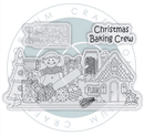 Craft Consortium Gingerbread Party Baking Crew Clear Stamp Set | CCLSTMP009 - Craftywaftyshop