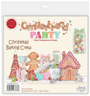 Craft Consortium Gingerbread Party Baking Crew Clear Stamp Set | CCLSTMP009 - Craftywaftyshop