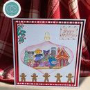 Craft Consortium Gingerbread Party Baking Crew Clear Stamp Set | CCLSTMP009 - Craftywaftyshop