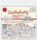 Craft Consortium Gingerbread Party Cookie Tester Clear Photopolymer Stamp Set | CCLSTMP010 - Craftywaftyshop
