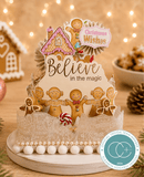 Craft Consortium Gingerbread Party Cookie Tester Clear Photopolymer Stamp Set | CCLSTMP010 - Craftywaftyshop