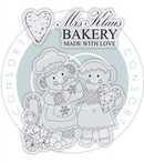 Craft Consortium Gingerbread Party Made With Love Clear Stamp Set | CCLSTMP011 - Craftywaftyshop
