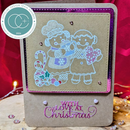 Craft Consortium Gingerbread Party Made With Love Clear Stamp Set | CCLSTMP011 - Craftywaftyshop