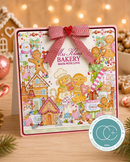 Craft Consortium Gingerbread Party Made With Love Clear Stamp Set | CCLSTMP011 - Craftywaftyshop