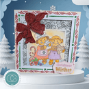 Craft Consortium Gingerbread Party Made With Love Clear Stamp Set | CCLSTMP011 - Craftywaftyshop