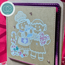 Craft Consortium Gingerbread Party Made With Love Clear Stamp Set | CCLSTMP011 - Craftywaftyshop