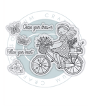 Craft Consortium Olivia's Wildflower Adventure - Dreams | CCLSTMP008 - Craftywaftyshop