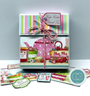 Craft Consortium Strawberry Tea - 8"x8" Paper Pad | CCLPAD002 - Craftywaftyshop