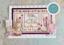 Craft Consortium Strawberry Tea - 8"x8" Paper Pad | CCLPAD002 - Craftywaftyshop