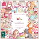 Craft Consortium Strawberry Tea - 8"x8" Paper Pad | CCLPAD002 - Craftywaftyshop
