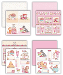 Craft Consortium Strawberry Tea - 8"x8" Paper Pad | CCLPAD002 - Craftywaftyshop