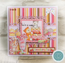 Craft Consortium Strawberry Tea - 8"x8" Paper Pad | CCLPAD002 - Craftywaftyshop