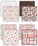 Craft Consortium Strawberry Tea - 8"x8" Paper Pad | CCLPAD002 - Craftywaftyshop