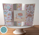 Craft Consortium Strawberry Tea - 8"x8" Paper Pad | CCLPAD002 - Craftywaftyshop