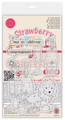 Craft Consortium Strawberry Tea - Celebrate | CCLSTMP006 - Craftywaftyshop
