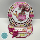 Craft Consortium Strawberry Tea - Relax & Enjoy | CCLSTMP005 - Craftywaftyshop