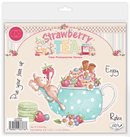 Craft Consortium Strawberry Tea - Relax & Enjoy | CCLSTMP005 - Craftywaftyshop