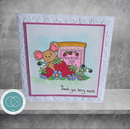 Craft Consortium Strawberry Tea - So Sweet | CCLSTMP004 - Craftywaftyshop