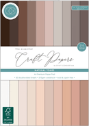 Craft Consortium The Essential Craft Papers A4 Premium Cardstock Pad Various Colours - Craftywaftyshop