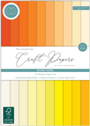 Craft Consortium The Essential Craft Papers A4 Premium Cardstock Pad Various Colours - Craftywaftyshop