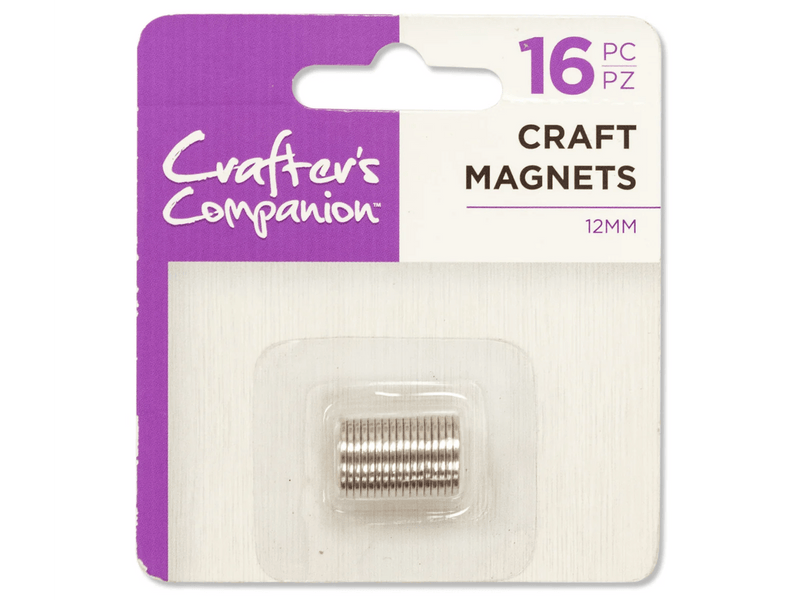 Crafter's Companion - 12mm Craft Magnets (16PC) - Craftywaftyshop