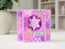 Crafters Companion 3D Embossing Folder, Metal Die & Photopolymer Stamp - Winter Snowflakes - Craftywaftyshop