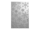 Crafters Companion 3D Embossing Folder, Metal Die & Photopolymer Stamp - Winter Snowflakes - Craftywaftyshop