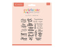 Crafters Companion Celebrate Good Times Collection Clear Acrylic Stamp You Did It! - Craftywaftyshop