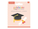 Crafters Companion Celebrate Good Times Collection Metal Die Graduation Cap and Scroll - Craftywaftyshop