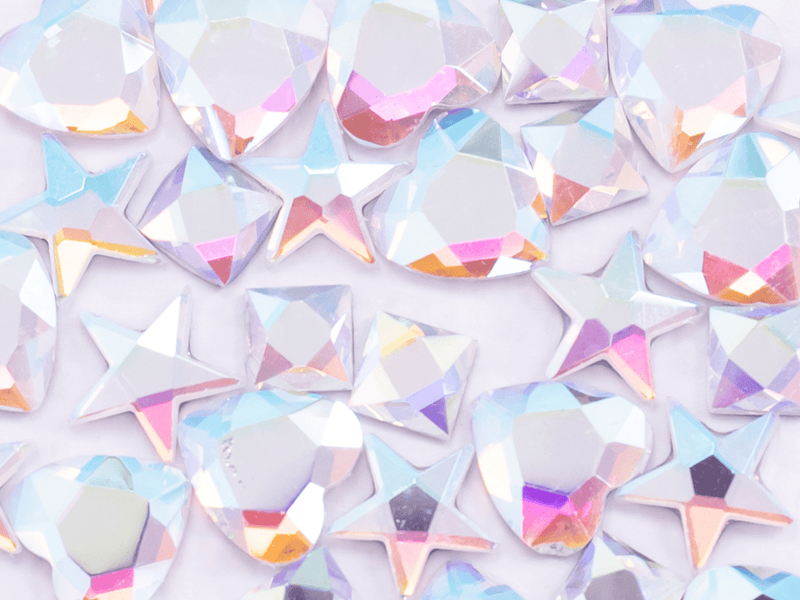 Crafters Companion Hot Gem Pack - Crystal Shapes - Craftywaftyshop