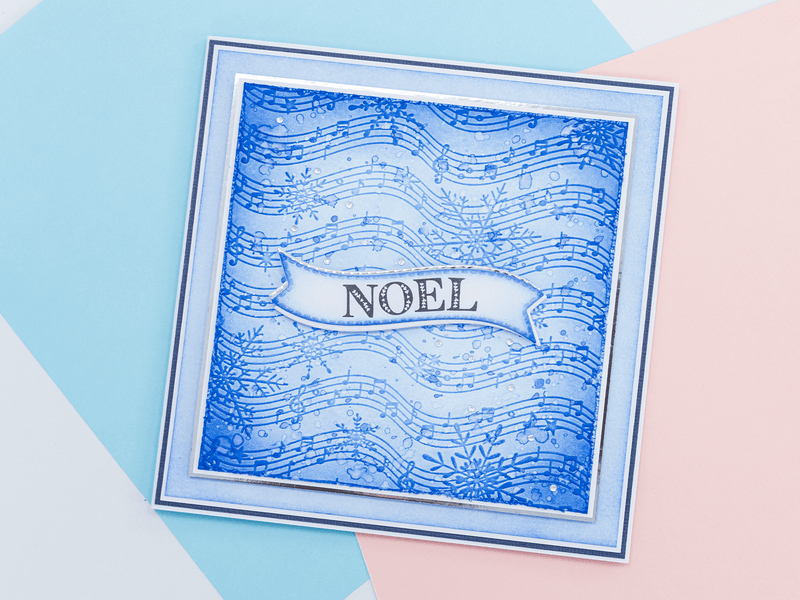 Crafter’s Companion Joyous Angel 2D Embossing Folder 5”x7” - Joyful Music - Craftywaftyshop