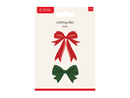 Crafters Companion Metal Die Christmas Embellishment - Bows - Craftywaftyshop