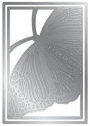 Crafter's Companion Metal Die Create a Card 5"x7" - Admiral Butterfly - Craftywaftyshop