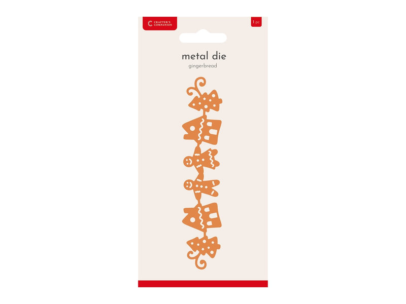Crafter’s Companion Metal Die Edge’able - Gingerbread - Craftywaftyshop