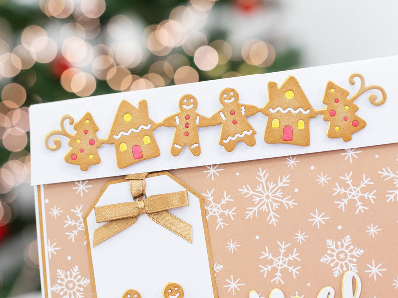 Crafter’s Companion Metal Die Edge’able - Gingerbread - Craftywaftyshop