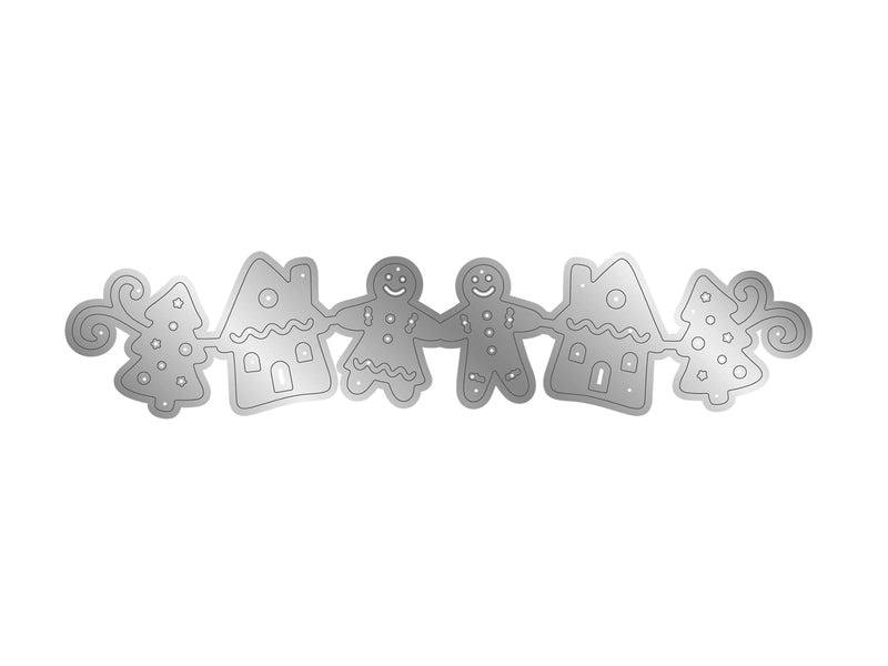 Crafter’s Companion Metal Die Edge’able - Gingerbread - Craftywaftyshop