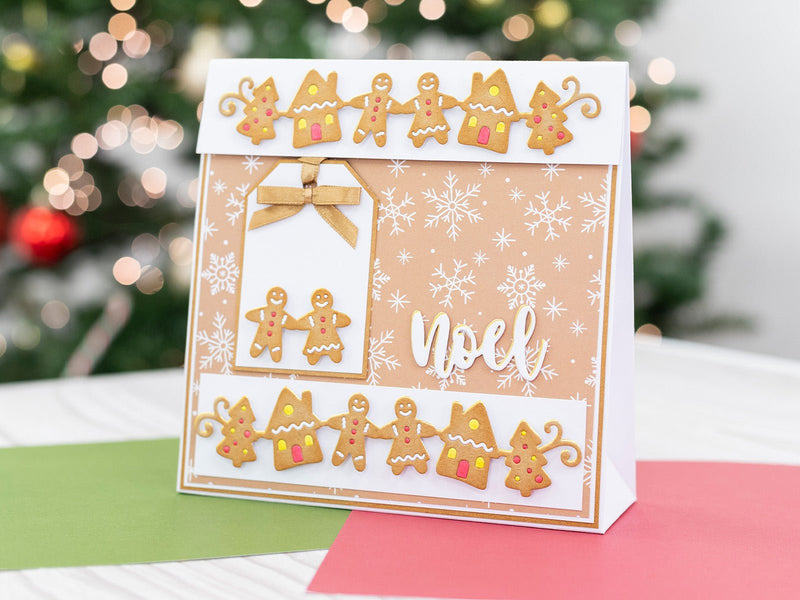 Crafter’s Companion Metal Die Edge’able - Gingerbread - Craftywaftyshop
