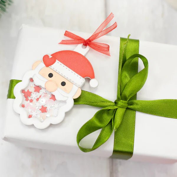 Crafters Companion Metal Die Elements Christmas Shaker Tags - Craftywaftyshop