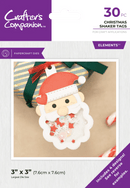 Crafters Companion Metal Die Elements Christmas Shaker Tags - Craftywaftyshop