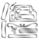 Crafter's Companion Modern Man Metal Die - Classic Man - Craftywaftyshop