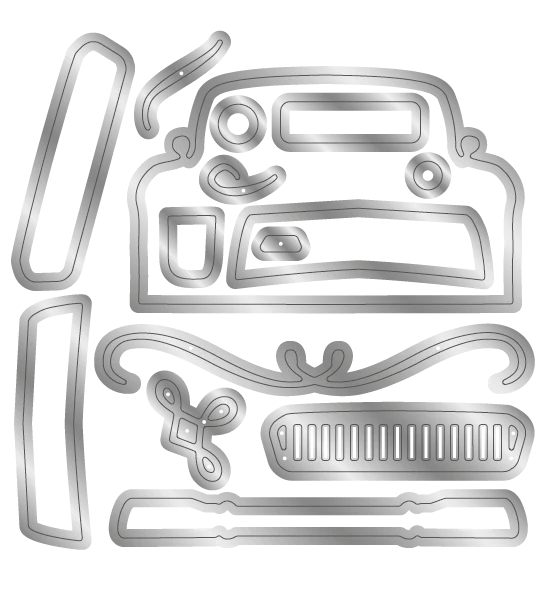 Crafter's Companion Modern Man Metal Die - Classic Man - Craftywaftyshop