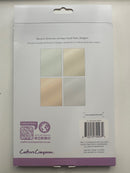 Crafter's Companion Pearl Card Pad A5 – Neutral Shimmer | CC-PPADA5-NESH - Craftywaftyshop