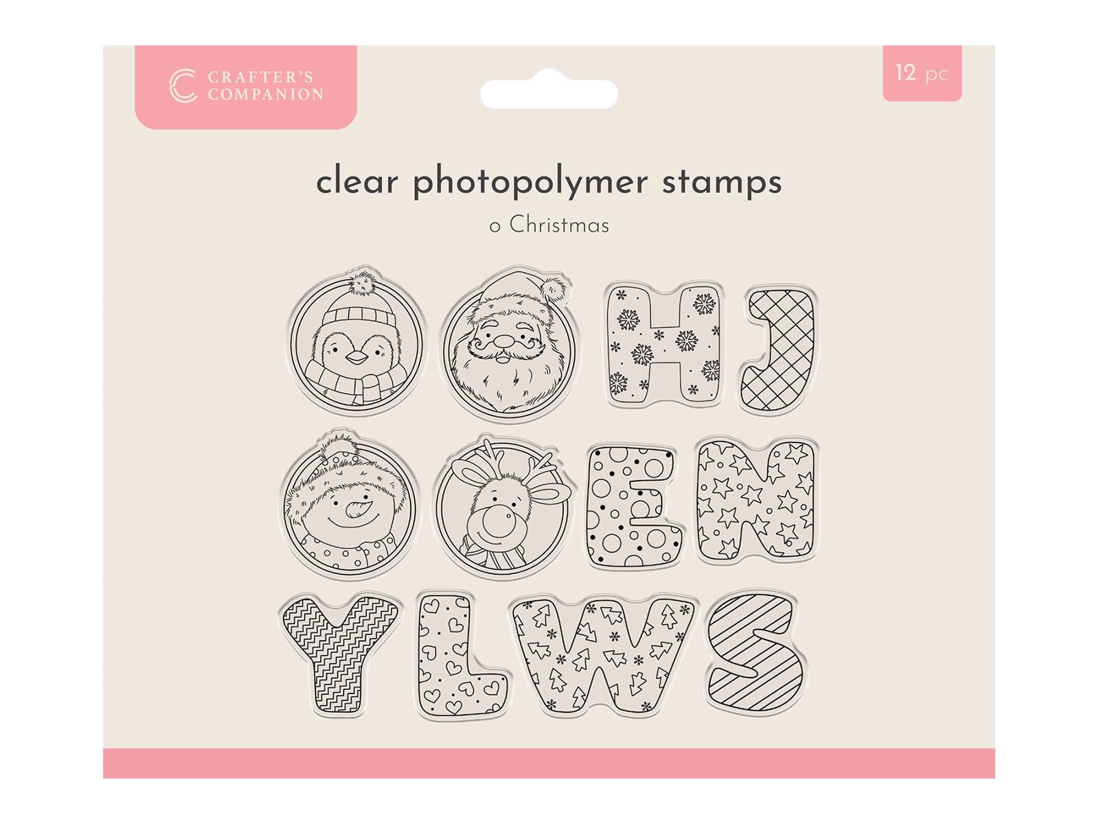 Crafter’s Companion Photopolymer Stamp - O Christmas - Craftywaftyshop