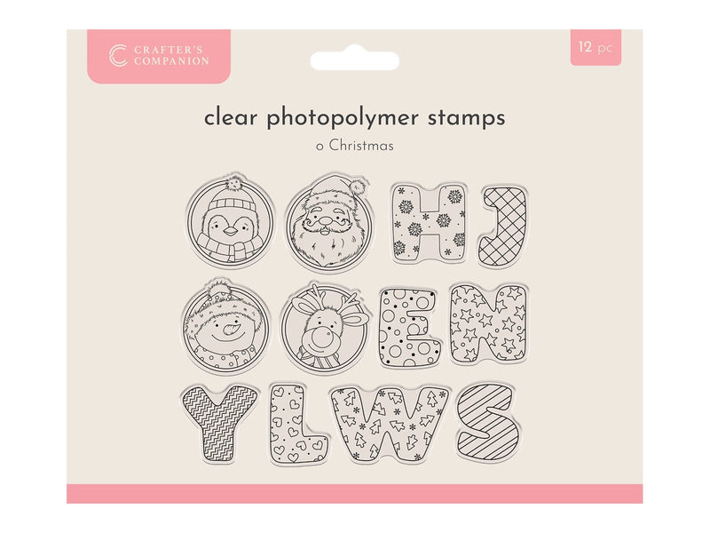 Crafter’s Companion Photopolymer Stamp - O Christmas - Craftywaftyshop