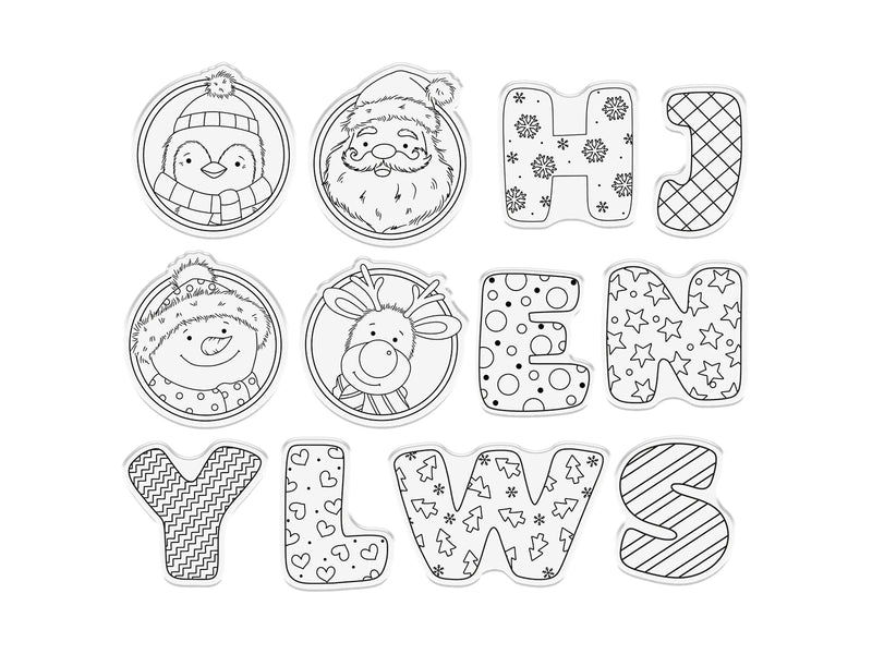Crafter’s Companion Photopolymer Stamp - O Christmas - Craftywaftyshop