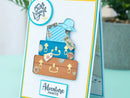 Crafter's Companion Retro Vacay 2D Embossing Folder | CC-RV-EF5-LETR - Craftywaftyshop