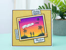 Crafter's Companion Retro Vacay Paradise Stamp Set | CC-RV-STP-PARA - Craftywaftyshop