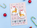 Crafter’s Companion Santa Paws Clear Acrylic Stamp - Deck the Paws - Craftywaftyshop