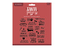 Crafter’s Companion Santa Paws Clear Acrylic Stamp - Deck the Paws - Craftywaftyshop